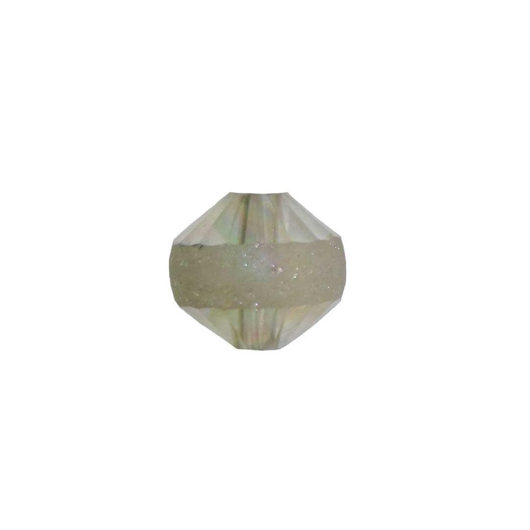 Glass Crystal Beads with Matte Stripe, Faceted, Available in Multiple Colours and Sizes