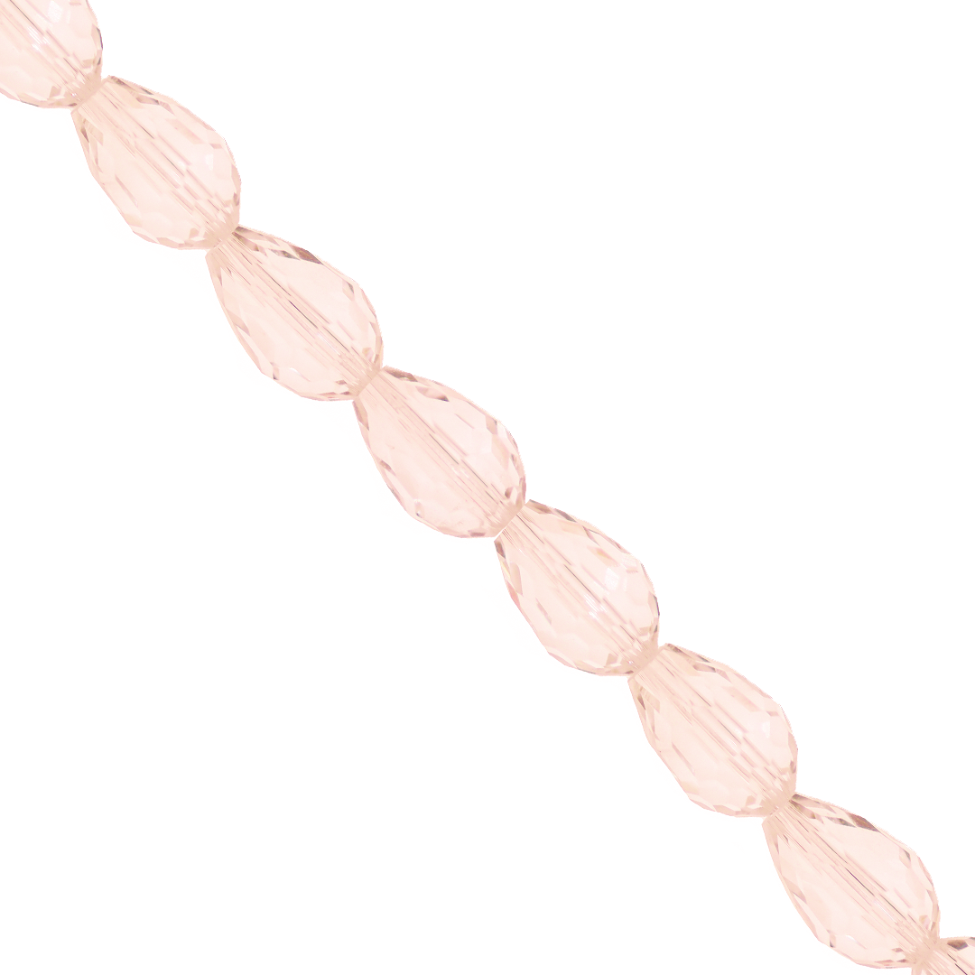 Glass Crystal Beads, Teardrop, Faceted, Available in Multiple Colours and Sizes