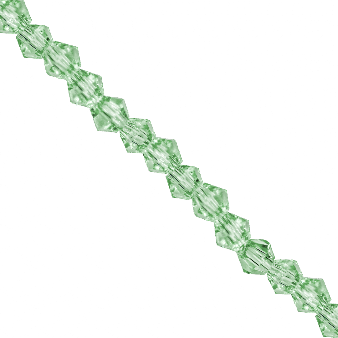 Glass Crystal Beads, Bicone, Faceted, 3mm, Approx 110 pcs per strand, Available in Multiple Colours