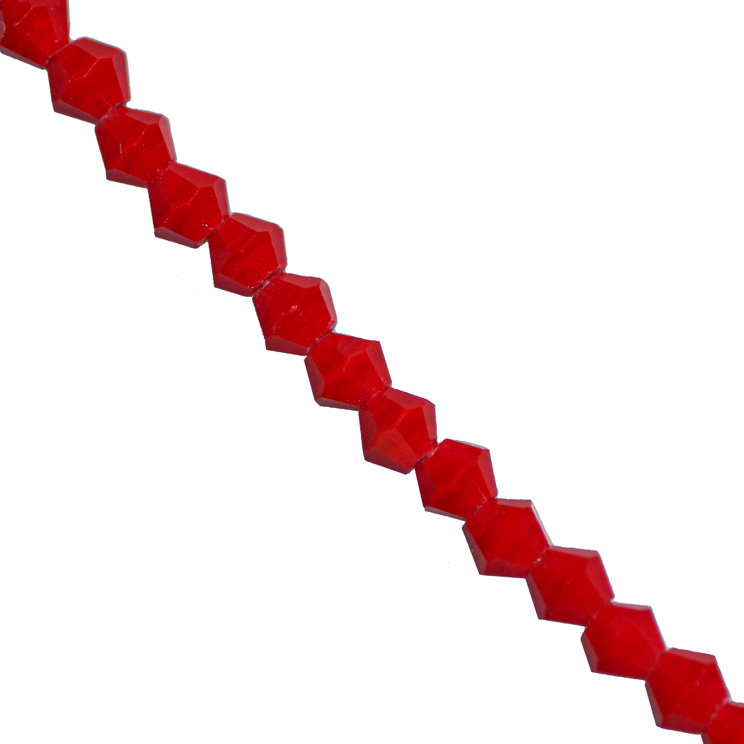 Glass Crystal Beads, Bicone, Faceted, 3mm, Approx 110 pcs per strand, Available in Multiple Colours