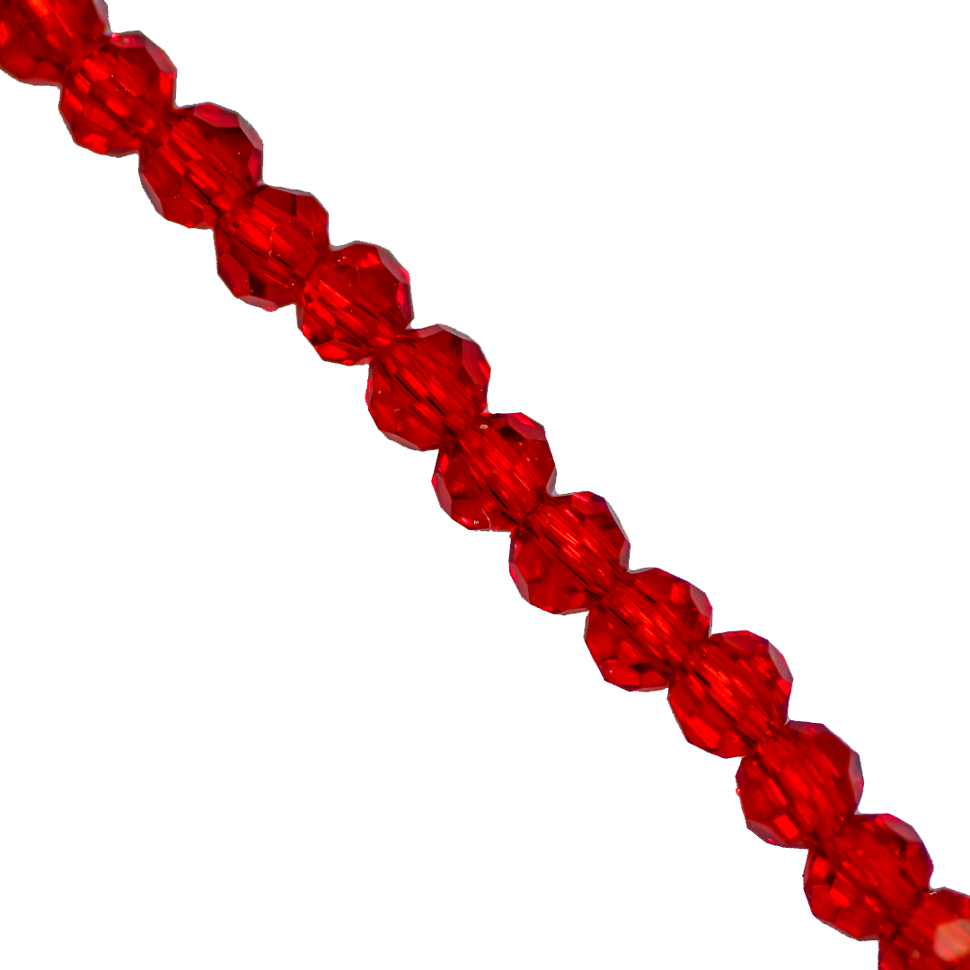 Glass Crystal Beads, Rondelle, 3.5mm, Approx 120+ pcs per strand, Available in Multiple Colours
