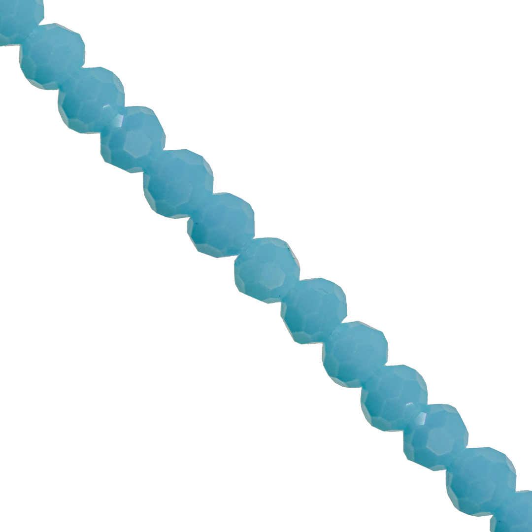 Glass Crystal Beads, Round, Faceted, 3mm, Approx 170 pcs per strand, Available in Multiple Colours