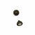 Clasp, Dotted Magnetic Clasp, Brass, Alloy, 16mm x 10mm, Sold Per pkg of 1