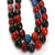 Agate Faceted - Colorful Fire Agate, Semi-Precious Stone, 6mm, 64 pcs per strand - Butterfly Beads
