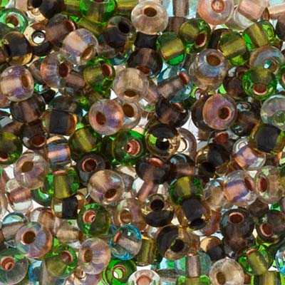 Czech 6/0-Colorlined Earth Tone (29)