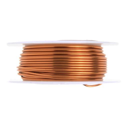 Artistic Wire - 10 yards - Natural Copper, 18 gauge - Butterfly Beads