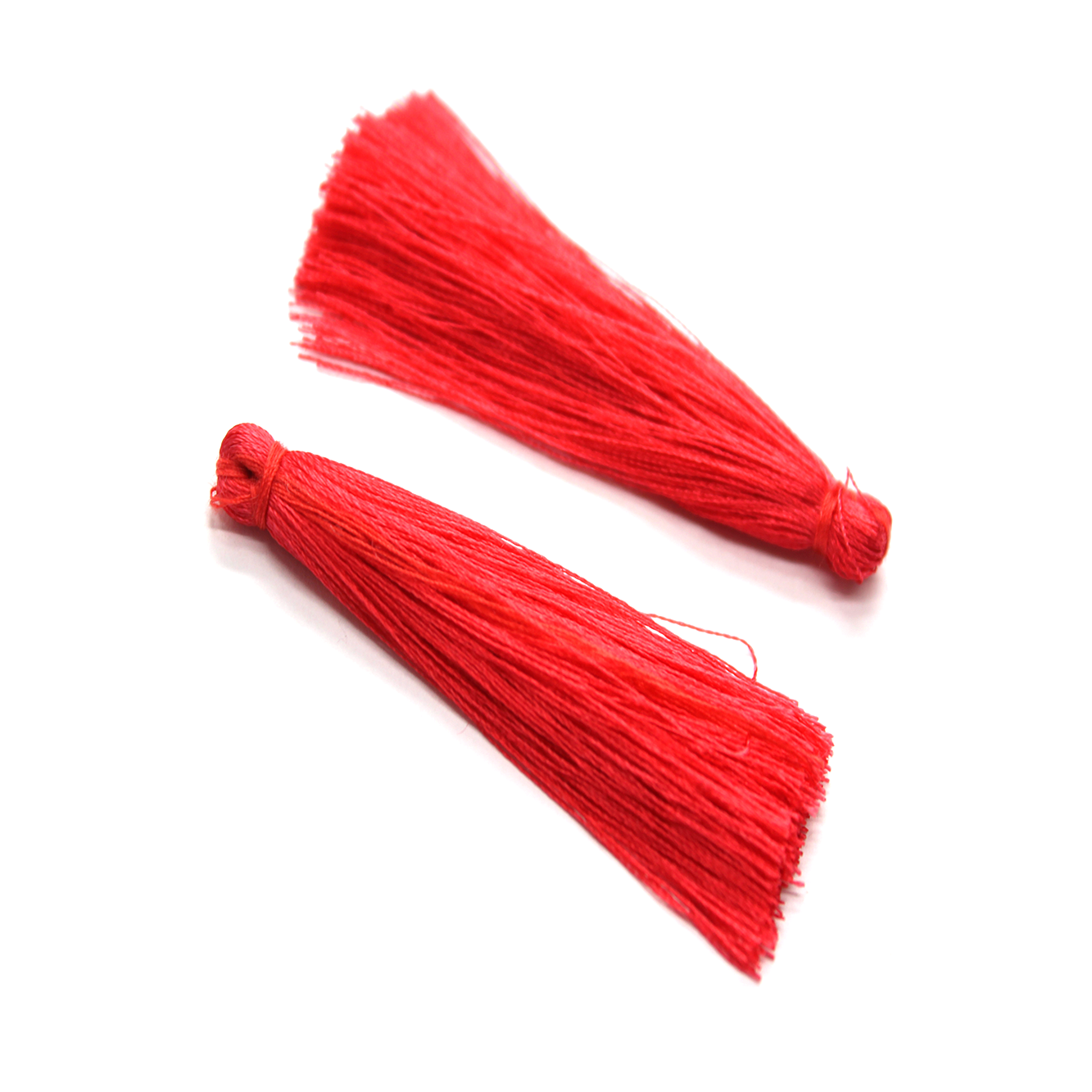 Tassels, Silk Thread, 65mm x 6mm, 2pc