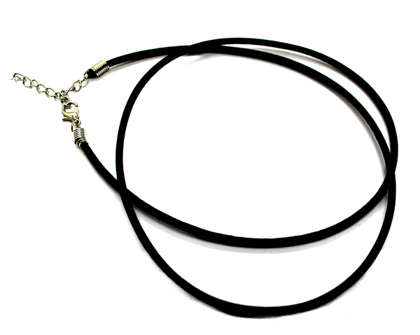 Cord, Leather Cord Necklace, Brown, 2mm, 24inches L, Sold per
