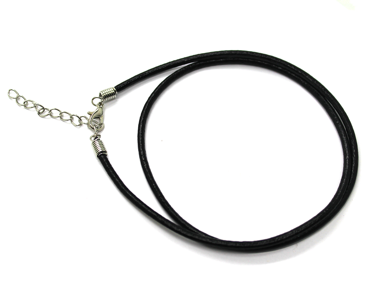 Cord, Leather Cord Necklace, Brown, 3mm, 24inches L, Sold per piece