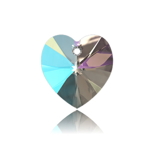 Swarovski Pendants, Heart (6228), 14.4mm x 14mm, 3 pcs per bag, Available in 27 Colours