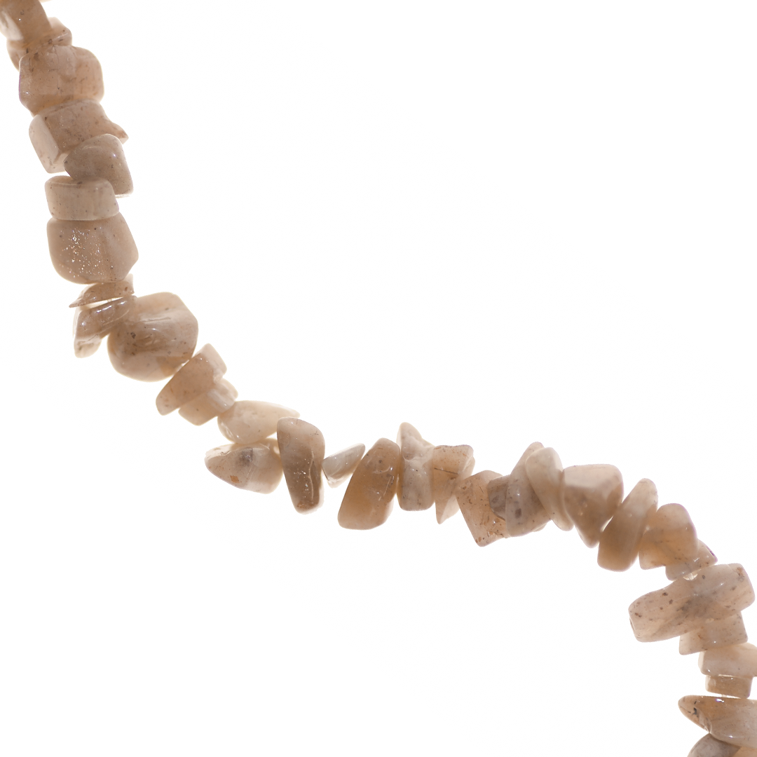 Chipped Sunstone, Semi-Precious Stone, Approx. 240 pcs per strand