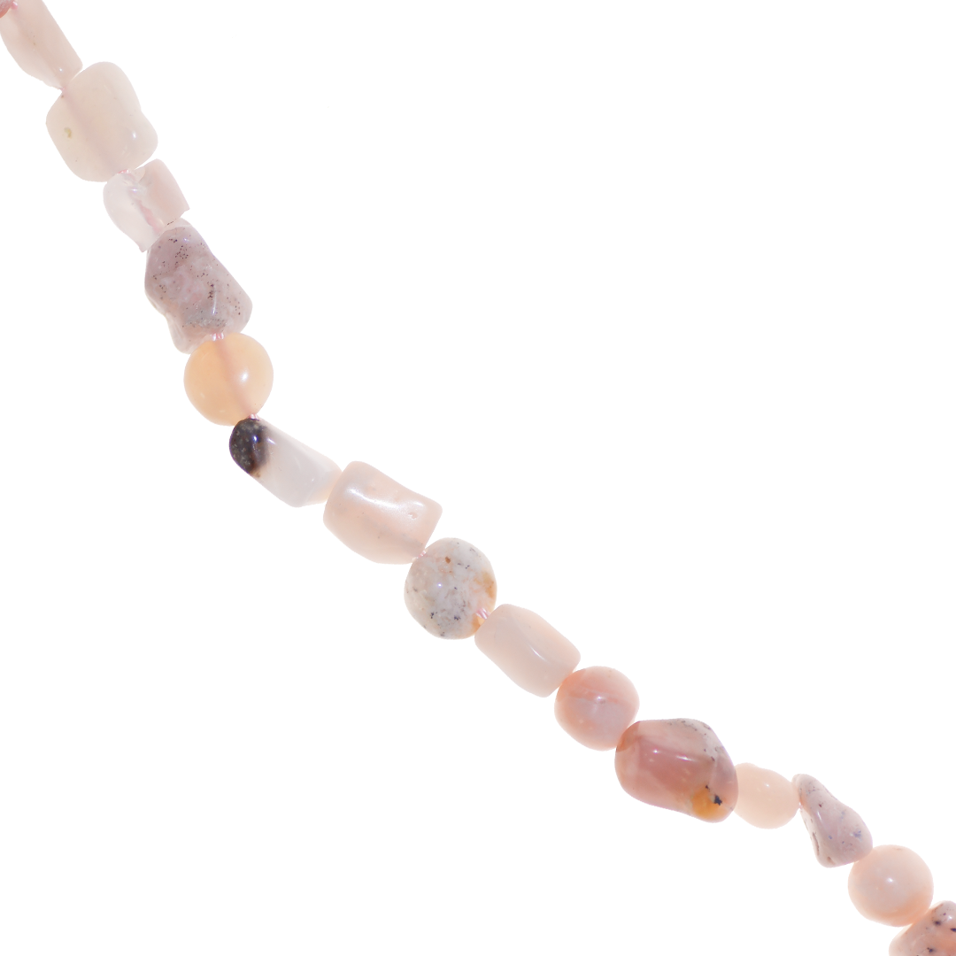 Pink semi sales precious stone