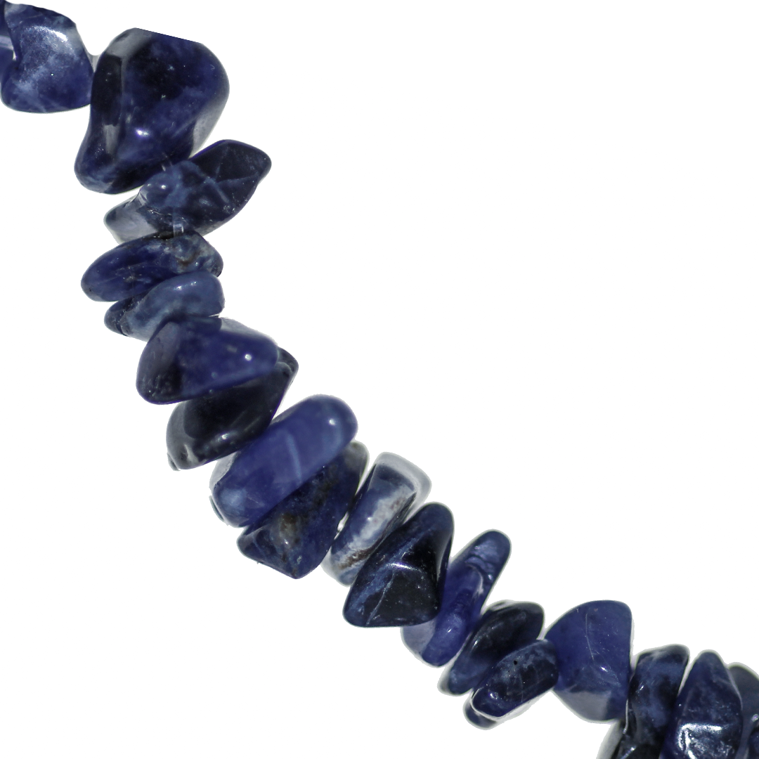 Chipped Sodalite, Semi-Precious Stone, Available in Multiple Sizes