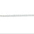 Chains, Curb Chain, Alloy, 3mm x 2mm x 1.4mm loop, Bright Gold or Bright Silver Sold per meter