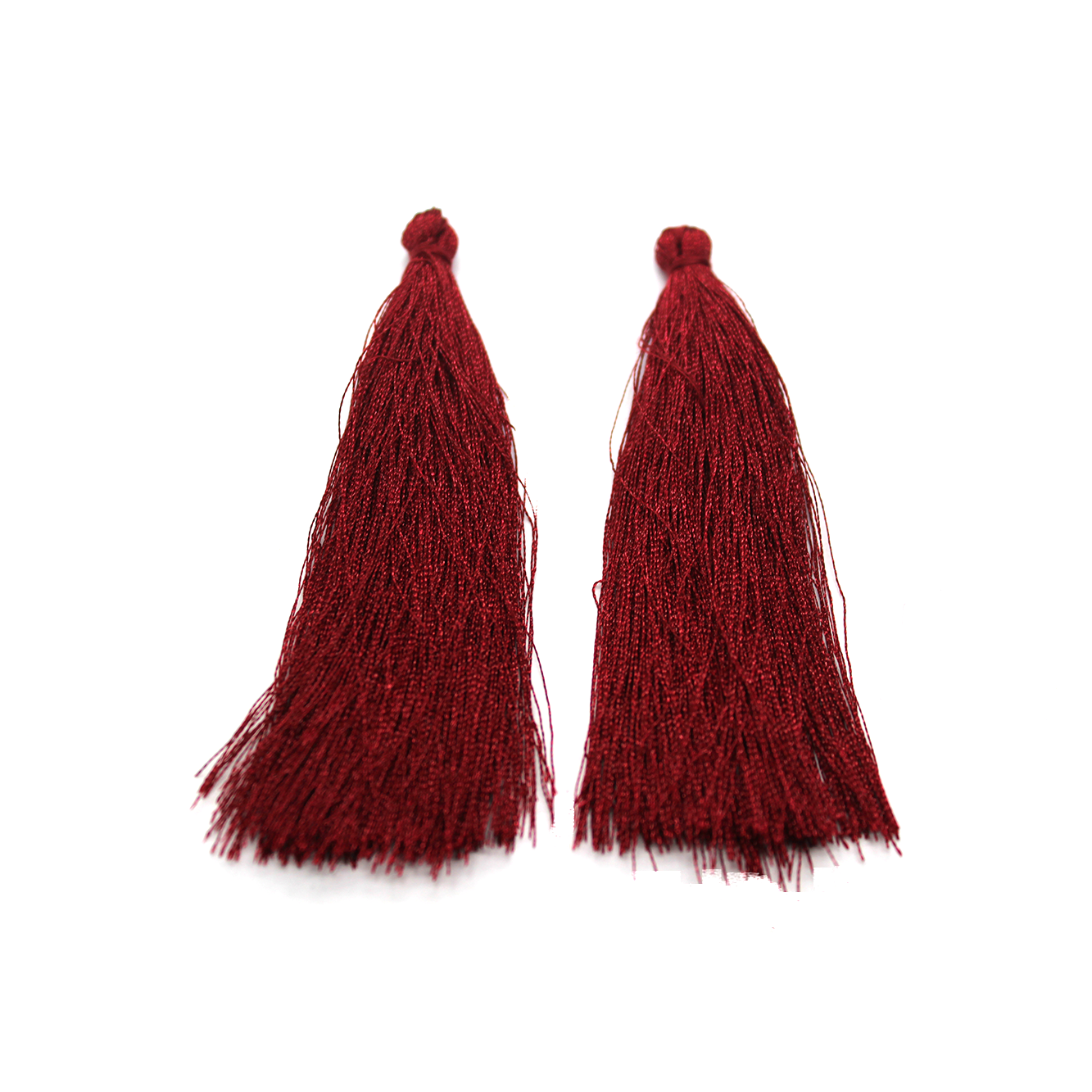 Tassels, Silk Thread, 3.5 inch, 5pcs, Available in 5 colors