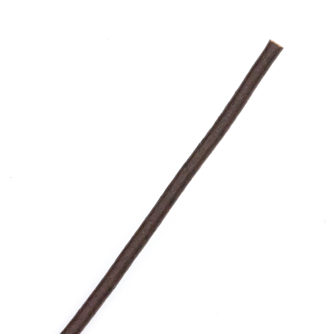 Leather Cord, Available in 9 Colours and 2 Sizes, Sold per Yard