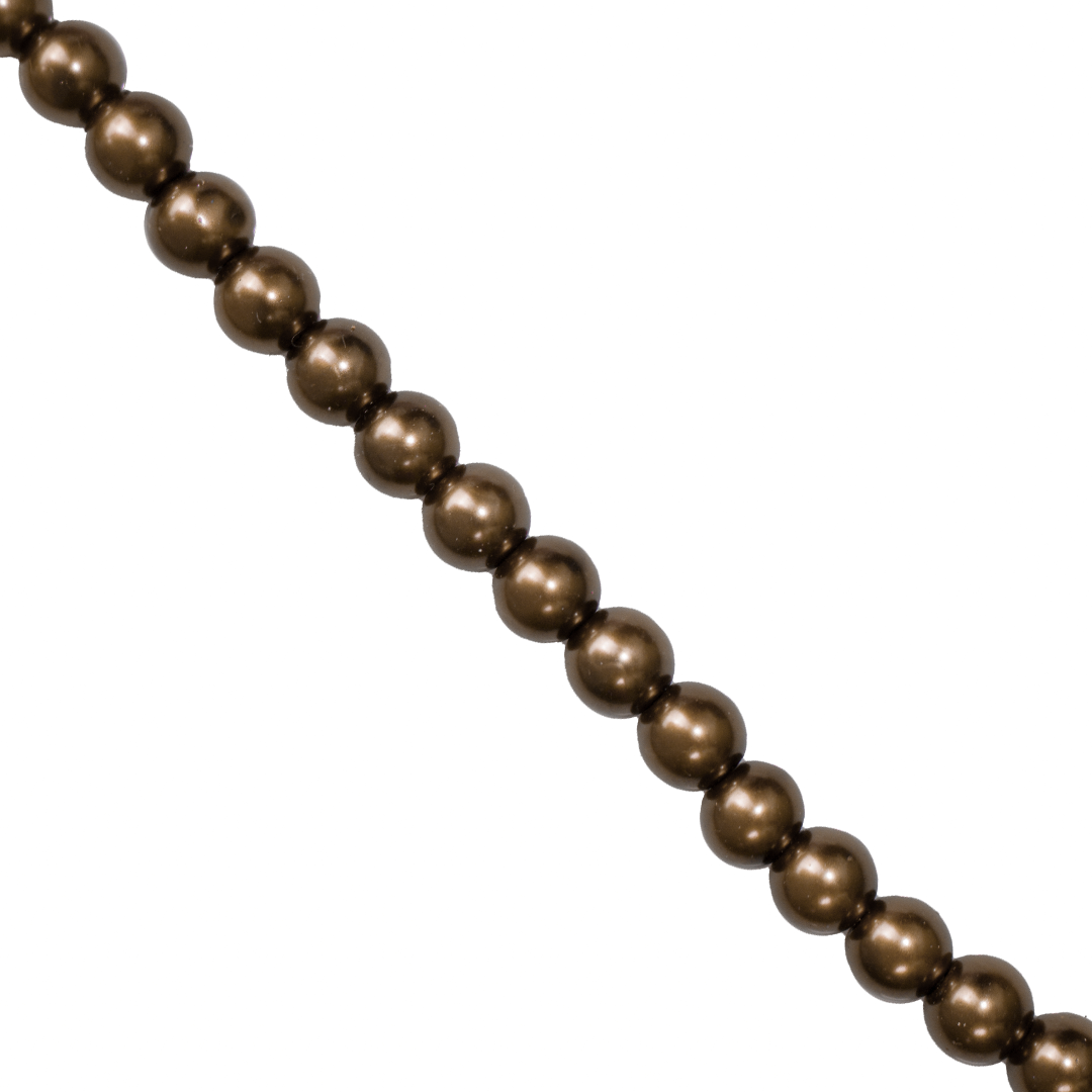 Glass Pearls, 8mm, Approx 100 pcs per strand, Available in Multiple Colours