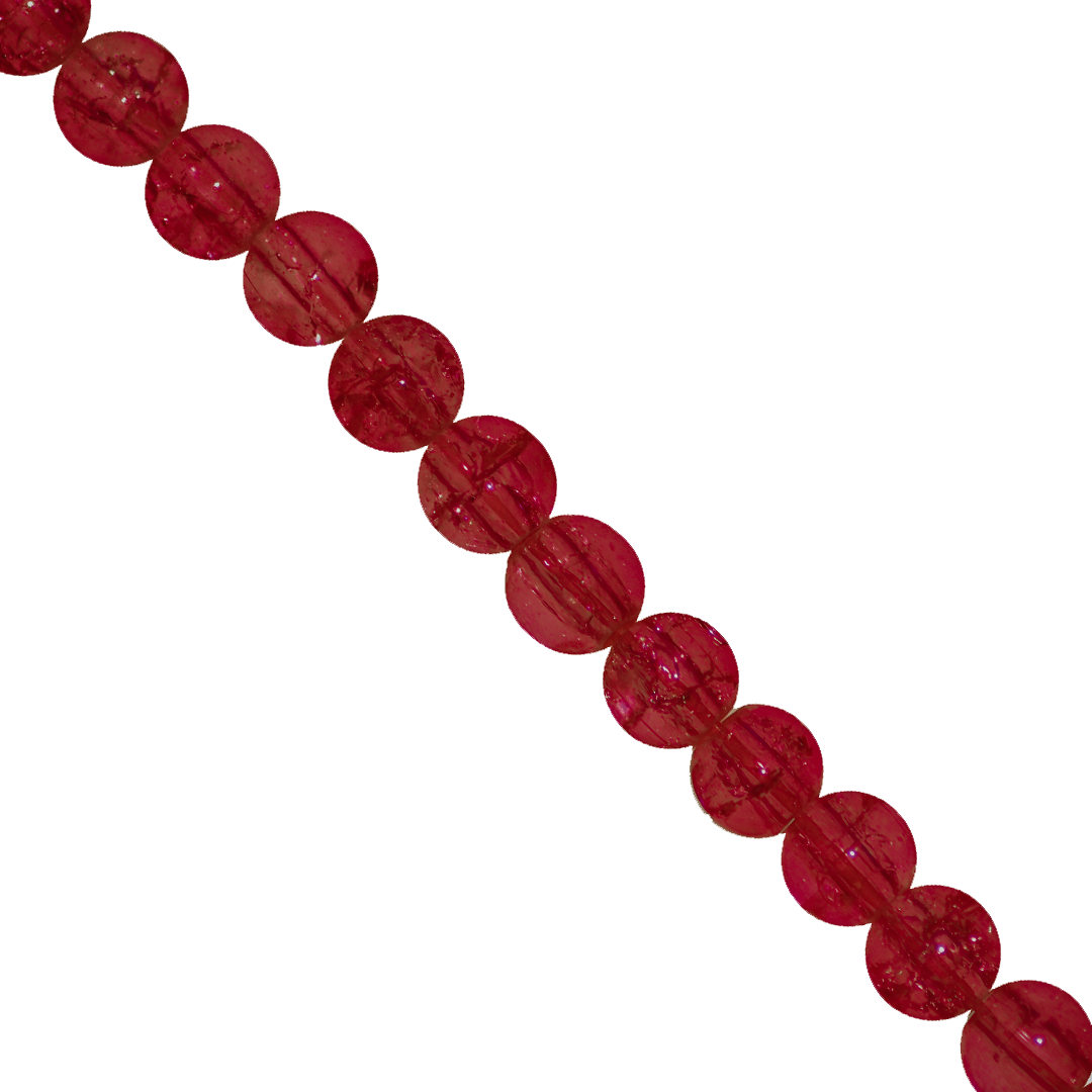 Marble Style Glass Beads, Cracked, Available in Multiple Colours and Sizes