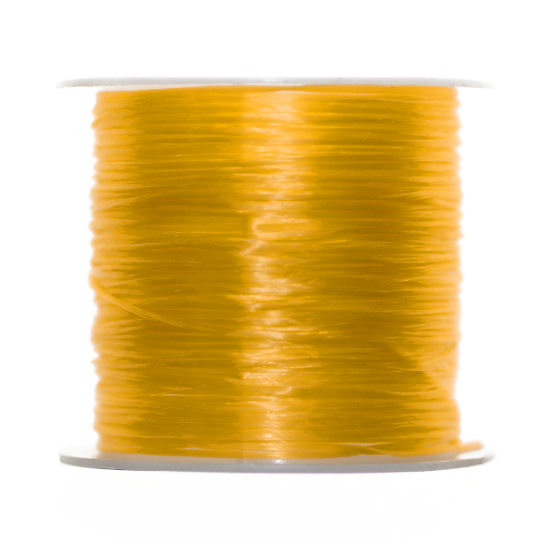 Crystal Tec Elastic Bead Cord, 0.5mm, Approx 10 yards, Available in Multiple Colours
