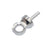 Bails, Small Glue On Bail, Bright Silver, Alloy, 6mm x 3mm, Sold Per pkg of 25