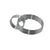 Pendant, Spring Coil Pendant, Bright Silver, Alloy, 25mm x 25mm (Large Coil) 14mm x 14mm (Small Coil), Sold Per pkg of 4 Pcs