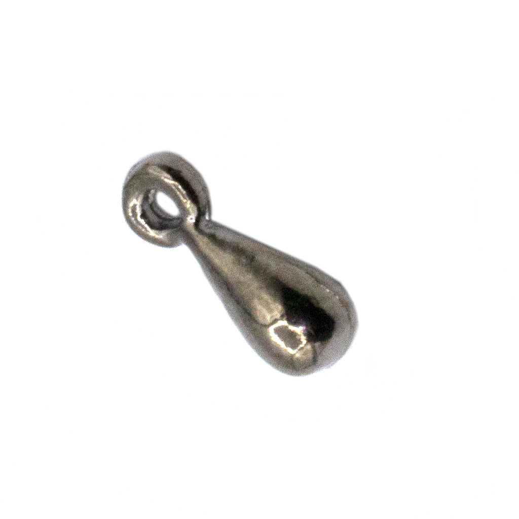 Terminators, Cone End, Gunmetal, Alloy, 9mm X 3mm - 20 pcs/Bag