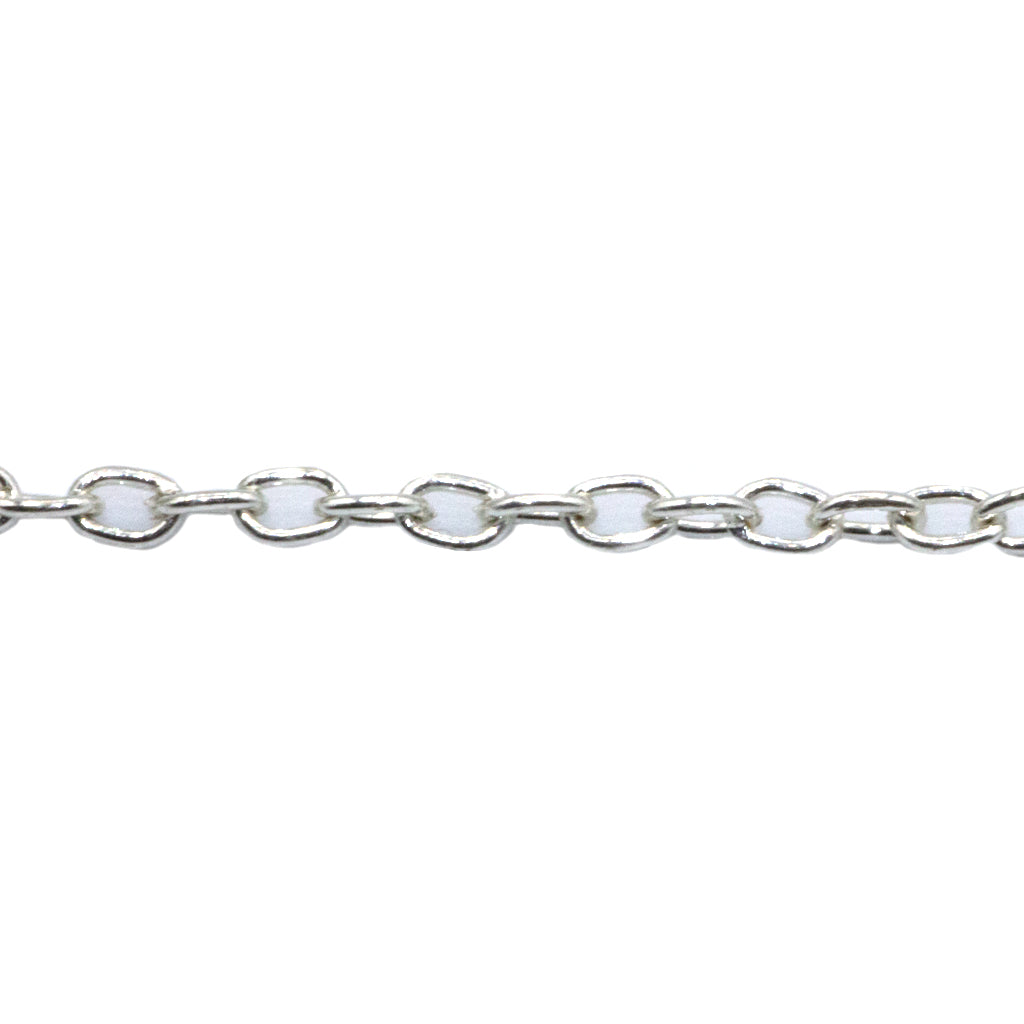 Chains, Cable Chain, Alloy, 3.5mm X 2.3mm x 1.5mm per loop, Available in 3 Colors -Sold per meter