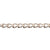 Chains, Curb Chain, Alloy, 5mm x 3.5mm x 2mm loop, Available in 4 Different Colours - Sold Per Meter