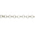 Chains, Double Link Belcher Chain, Alloy, 2.5mm x 2.5mm x 1.5mm loop, Available in 4 Different Colours - Sold Per Meter