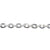 Chains, Flat Cable Chain, Alloy, 3mm x 2mm x 1mm loop, Available in 4 Different Colours - Sold Per Meter