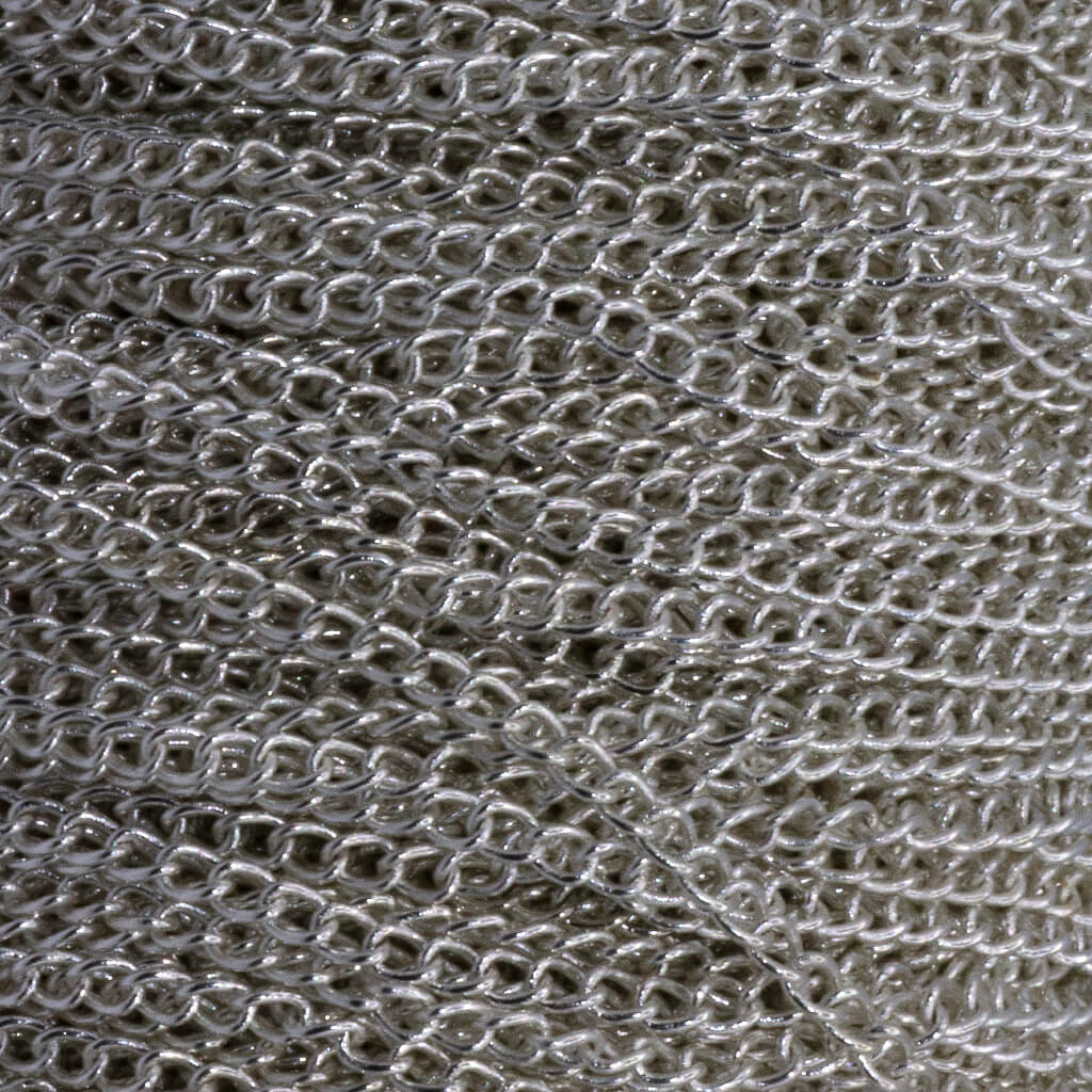 Chains, Extension Curb Chain, Alloy, 5mm x 4mm x 3mm loop, Available in 4 Different Colours - Sold Per Meter