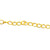 Chains, Extension Curb Chain, Alloy, 5mm x 4mm x 3mm loop, Available in 4 Different Colours - Sold Per Meter