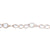 Chains, Extension Curb Chain, Alloy, 5mm x 4mm x 3mm loop, Available in 4 Different Colours - Sold Per Meter