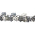 Chains, Charmed Chain, Silver, Alloy, Available in 3 Styles - Sold per meter