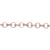 Chains, Double Link Belcher Chain, Alloy, 2.5mm x 2.5mm x 1.5mm loop, Available in 4 Different Colours - Sold Per Meter