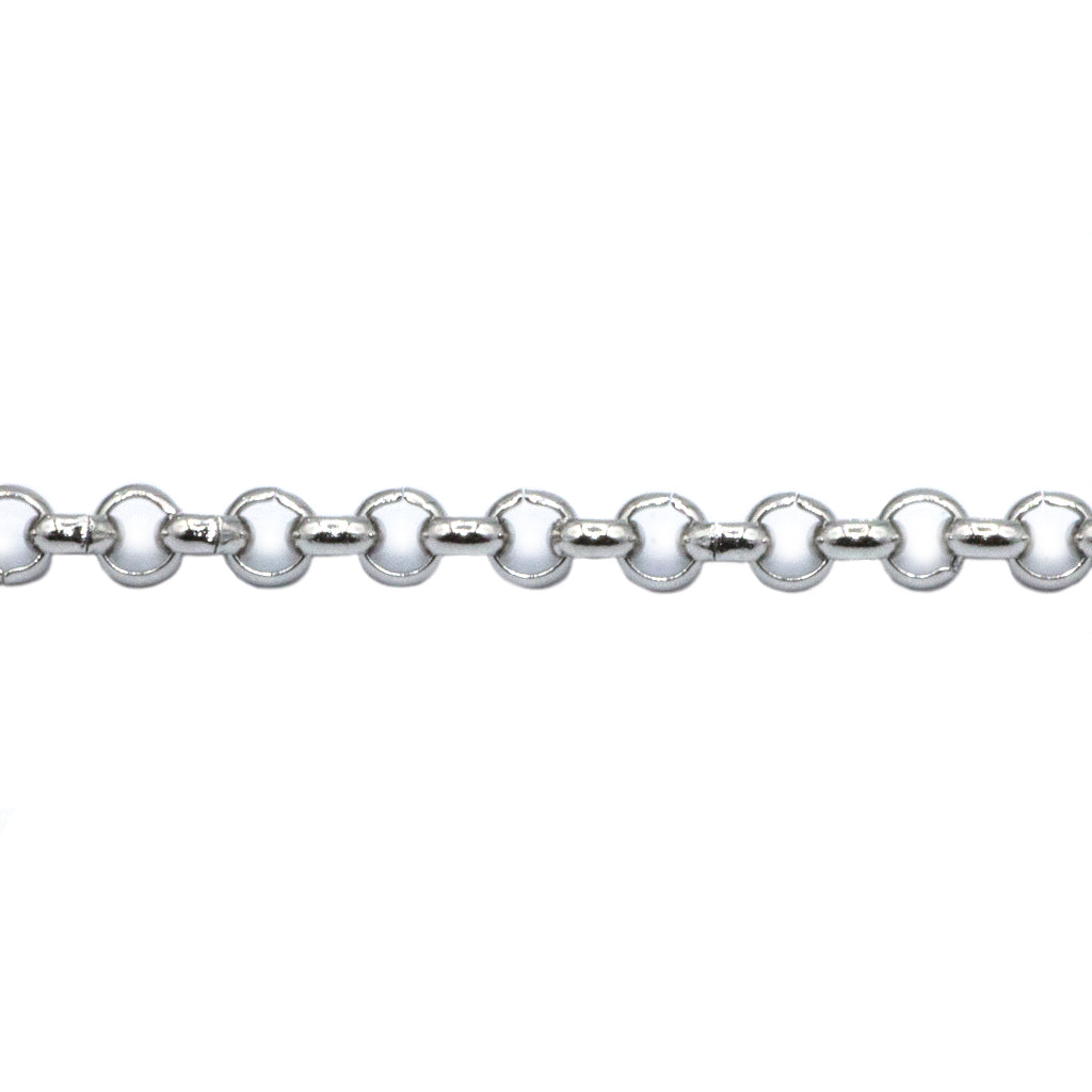 Chains, Stainless Steel, Belcher Chain, Available in 2 Sizes - Sold per meter