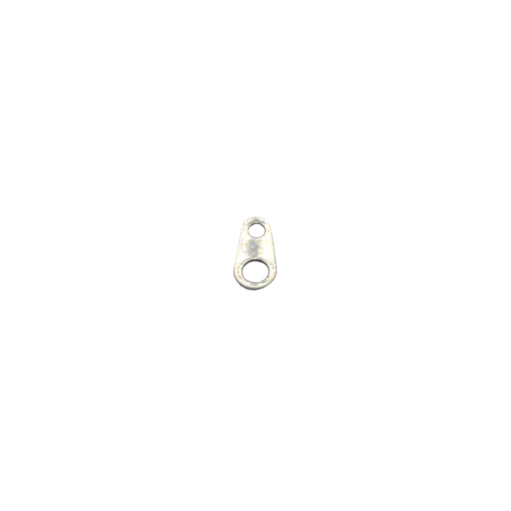 Connector, Oval Chain Tabs, Stainless Steel, 6mm x 3mm, Sold Per pkg of 40