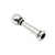 Connector, Simple Tasbeeh Imame, Alloy, Silver, 20mm X 6mm, Sold Per pkg of 13
