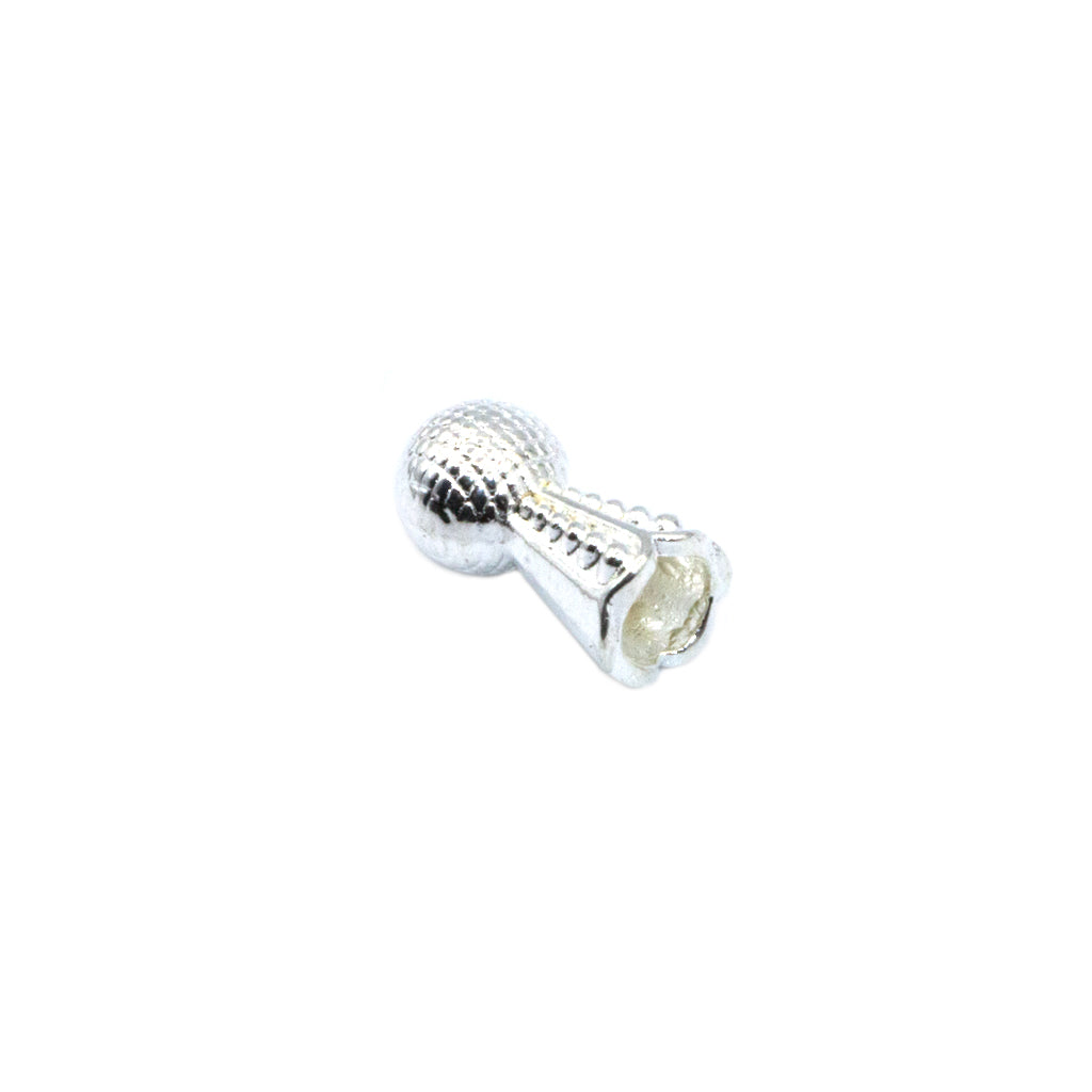 Connector, Striped Tasbeeh Imame, Alloy, 13mm x 6mm x 1.5mm, Sold Per pkg of 11+, Available in Multiple Colours