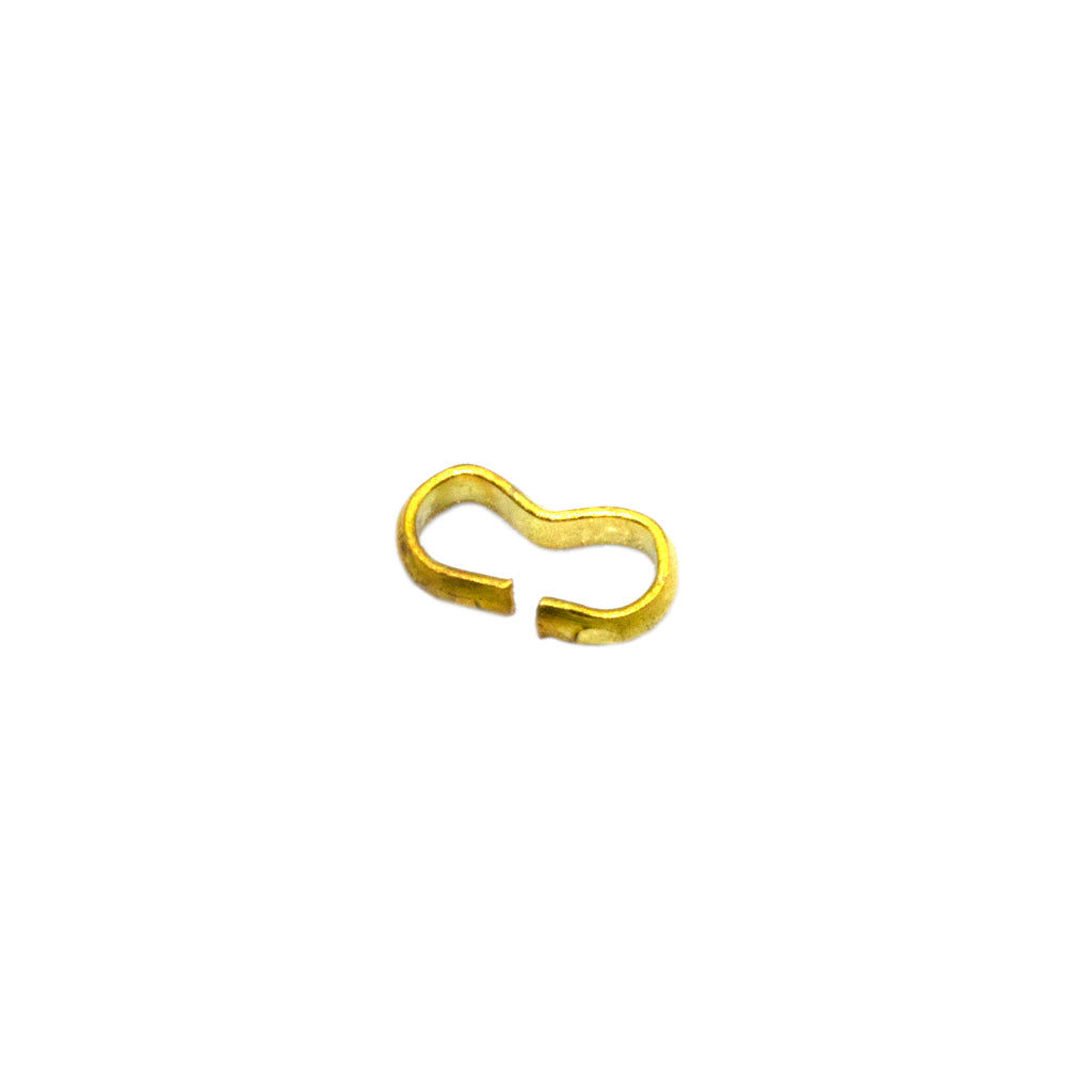 Connector, 3 Shape Connector, Gold, Alloy, 7.5mm x 4mm, 65+ pcs per bag