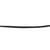 Leather Cord, Black, 1.5mm, Sold per Yard