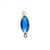 Glass Connectors, Available Various colours and Shapes, 2 pcs/bag