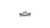 Clasp, Tube Toggle Clasp, Silver, Copper Alloy, 24mm x 17mm x 9mm, Sold Per pkg of 1 - Butterfly Beads