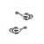 Charms, Genie Lamp , Silver, Alloy, 18mm X 10mm, Sold Per pkg of 4
