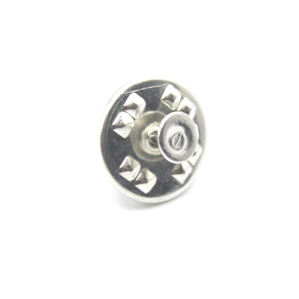 Pins, Butterfly Clutch Tie Tacks, Alloy, 11mm x 5mm, Sold Per pkg of 12 sets, Available in Multiple Colours