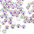 Rhinestone Flatbacks Bulk, Crystal, SS12, 3.2mm, approx. 1440pcs/bag, Available in 25 Colors