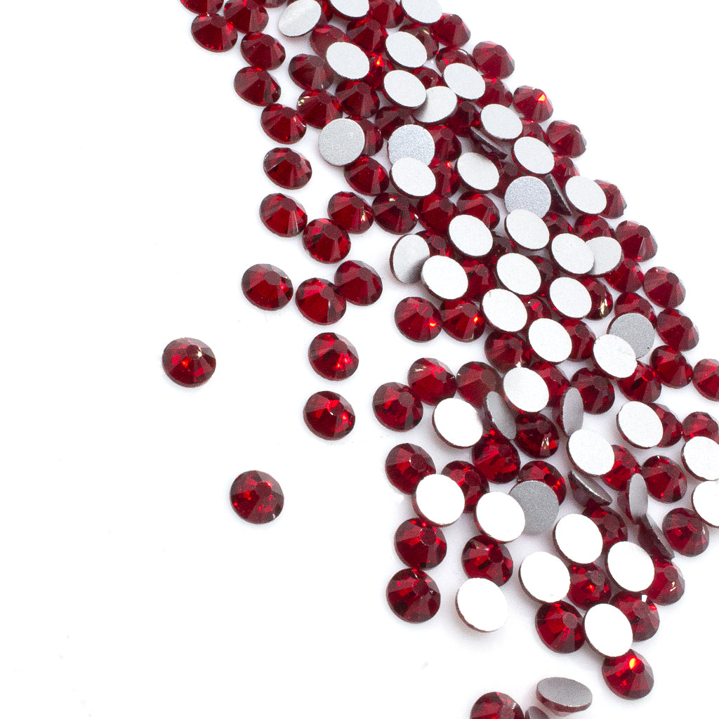 Rhinestone Flatbacks Bulk, Crystal, SS12, 3.2mm, approx. 1440pcs/bag, Available in 25 Colors