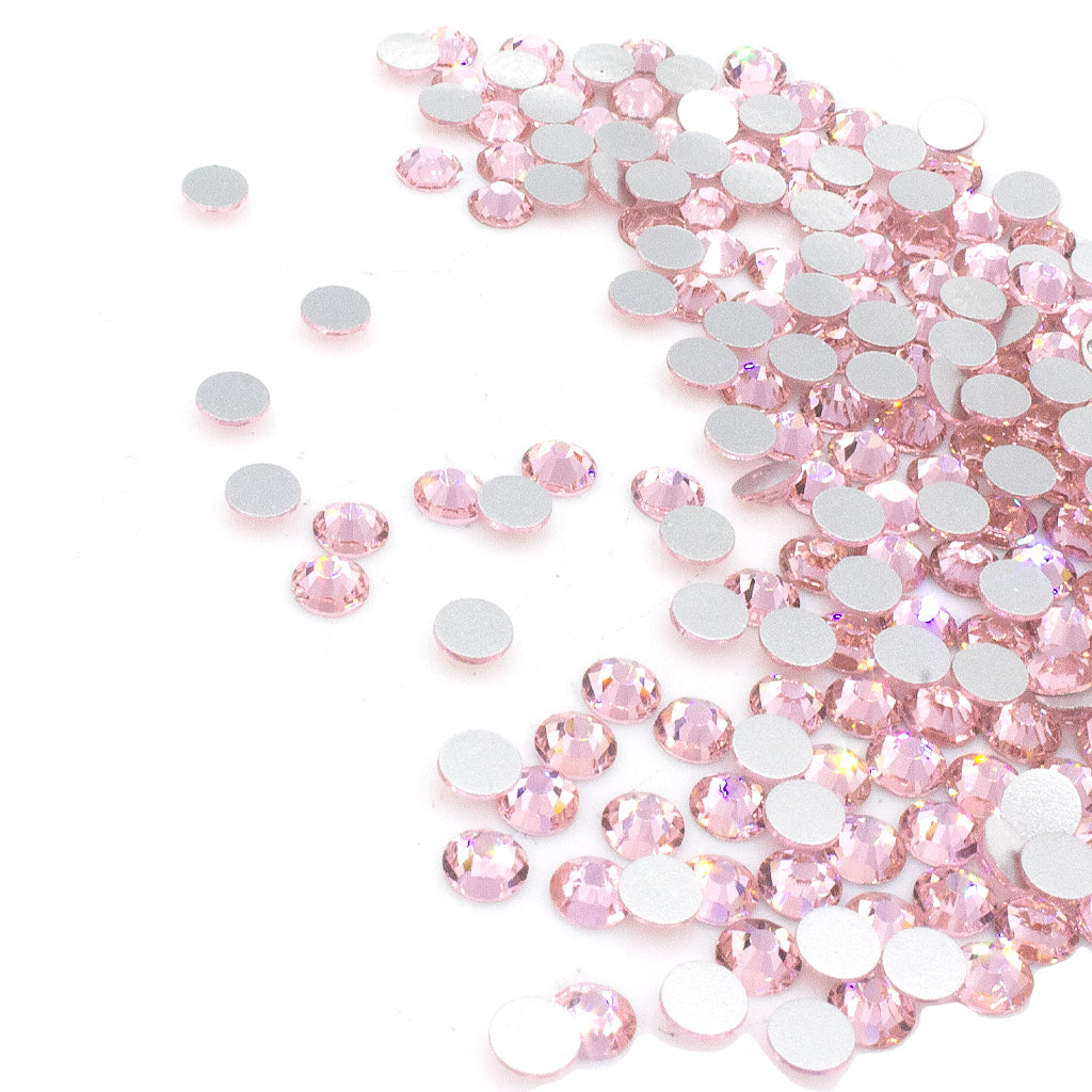 Rhinestone Flatbacks Bulk, Crystal, SS12, 3.2mm, approx. 1440pcs/bag, Available in 25 Colors