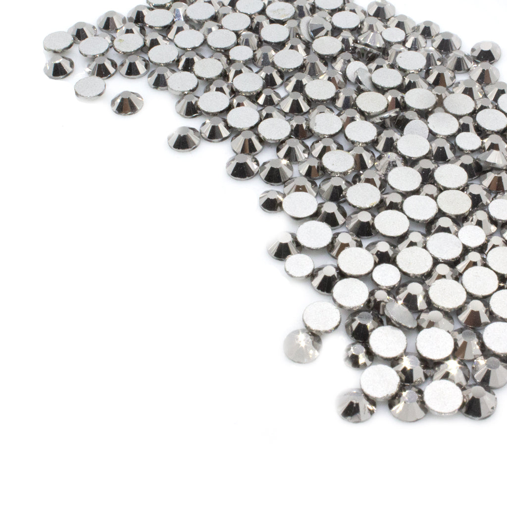 Rhinestone Flatbacks Bulk, Crystal, SS10, 2.8mm, approx. 1440pcs/bag, Available in 25 Colors