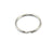 Split Rings, Silver, Alloy 23mm, 14 Gauge, 8 pcs per bag sold